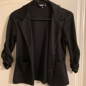 Ruched Waist Blazer